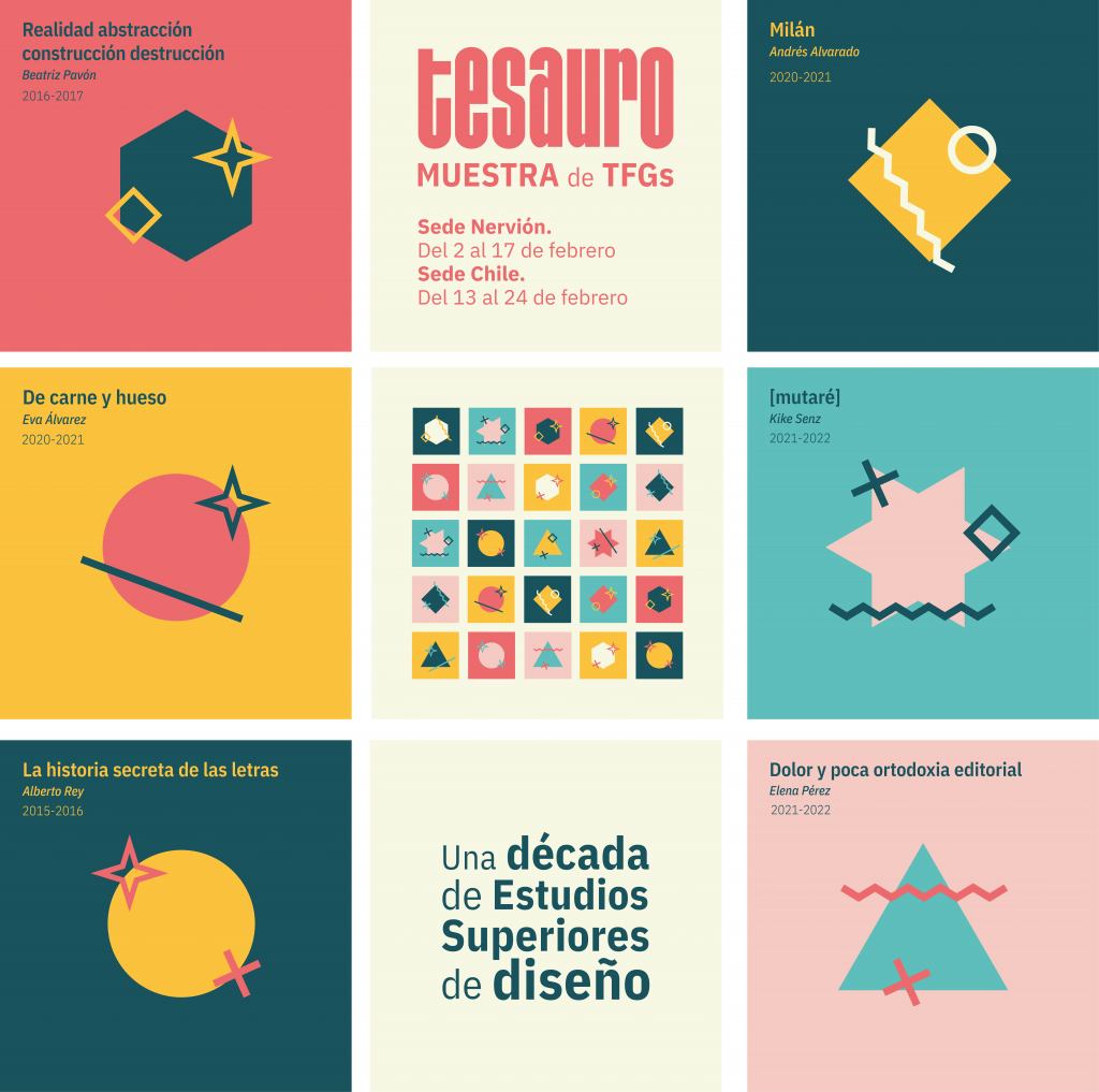 Tesauro, muestra de TFGs