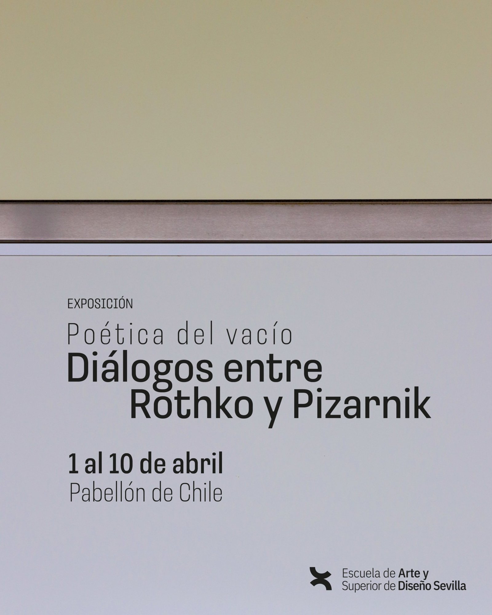 Expo “POÉTICA DEL VACÍO: Diálogos entre Rothko y Pizarnik”
